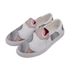 Bear Women s Canvas Slip Ons by NSGLOBALDESIGNS2