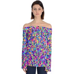 New Stuff-2-1 Off Shoulder Long Sleeve Top by ArtworkByPatrick