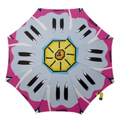Purp Baby Bottle Hook Handle Umbrellas (small) by grimelab