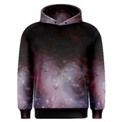 Eagle Nebula Wine Pink And Purple Pastel Stars Astronomy Men s Overhead Hoodie by genx