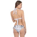 Tree Knots Bark Kaleidoscope Tie It Up Bikini Set View2