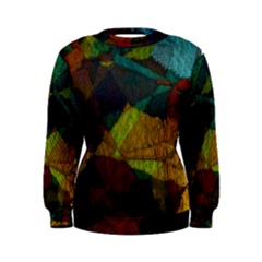 Background Color Template Abstract Women s Sweatshirt by Wegoenart