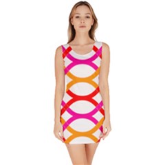 Art Background Abstract Bodycon Dress
