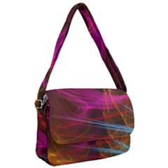 Background Abstract Colorful Light Courier Bag