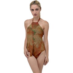 Mottle Color Movement Colorful Go With The Flow One Piece Swimsuit by Wegoenart