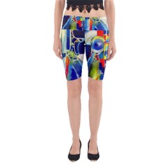 Twilight Bass No  2 Yoga Cropped Leggings