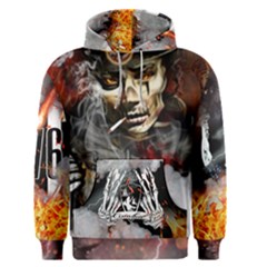 Fire And Smoke Men s Pullover Hoodie by Combat76clothing
