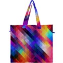 Abstract Background Colorful Pattern Canvas Travel Bag View1