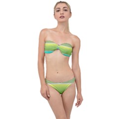 Pattern Banner Background Dot Set Classic Bandeau Bikini Set