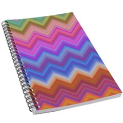 Pattern Chevron Zigzag Background 5 5  X 8 5  Notebook by Pakrebo