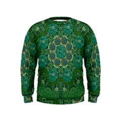 Stars Shining Over The Brightest Star In Lucky Starshine Kids  Sweatshirt by pepitasart