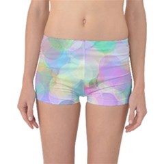 Abstract Background Texture Boyleg Bikini Bottoms