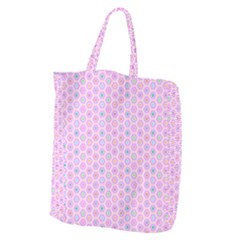 A Hexagonal Pattern Giant Grocery Tote