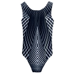 Concept Graphic 3d Model Fantasy Kids  Cut-out Back One Piece Swimsuit by Pakrebo