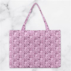 Texture Flower Background Pink Medium Tote Bag