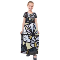 Hildesheim Germany Lower Saxony Kids  Short Sleeve Maxi Dress by Pakrebo