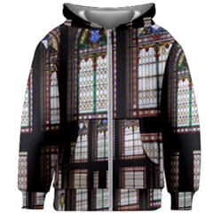 Stained Glass Window Krotoszyn Kids  Zipper Hoodie Without Drawstring