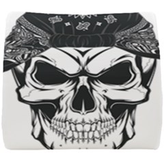 Kerchief Human Skull Seat Cushion by Mariart
