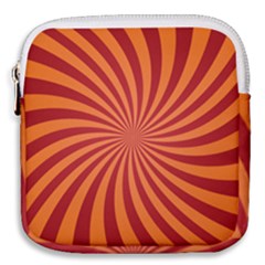 Spiral Swirl Background Vortex Mini Square Pouch by Mariart
