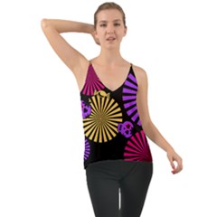 Seamless Halloween Day Of The Dead Chiffon Cami by Pakrebo