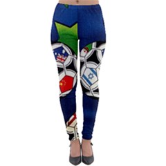 Textile Football Soccer Fabric Lightweight Velour Leggings