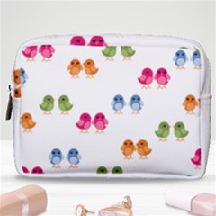 Pattern Birds Cute Make Up Pouch (medium)