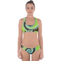 Fractal Julia Mandelbrot Art Cross Back Hipster Bikini Set View1