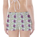 Default Texture Background Floral Boyleg Bikini Wrap Bottoms View2