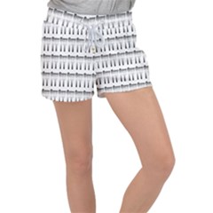 Kitchen Background Spatula Women s Velour Lounge Shorts