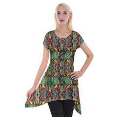 Grammer 5 Short Sleeve Side Drop Tunic