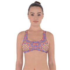Background Image Structure Art Got No Strings Sports Bra by Pakrebo