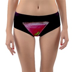 Cosmo Cocktails Reversible Mid-waist Bikini Bottoms by StarvingArtisan