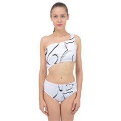 Dog Cat Animal Pet Cute Spliced Up Two Piece Swimsuit