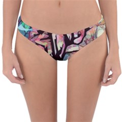Tree Moon Night Sky Landscape Reversible Hipster Bikini Bottoms by Pakrebo