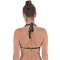 Sea Fortress Lake Reflection Sky Halter Neck Bikini Top View2