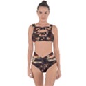 Library Tunnel Books Stacks Bandaged Up Bikini Set  View1