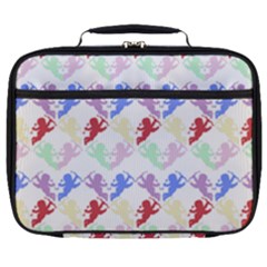 Colorful Cherubs White Full Print Lunch Bag by snowwhitegirl