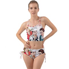 Retro Sailor Eating Cookie Mini Tank Bikini Set by snowwhitegirl