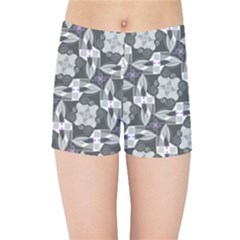 Ornament Pattern Background Kids  Sports Shorts by Pakrebo
