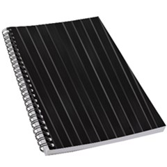 Dark Linear Abstract Print 5 5  X 8 5  Notebook by dflcprintsclothing