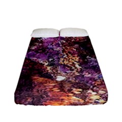 Colorful Rusty Abstract Print Fitted Sheet (full/ Double Size) by dflcprintsclothing