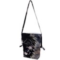 Angry Lion Digital Art Hd Folding Shoulder Bag View1