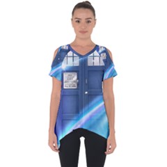 Tardis Space Cut Out Side Drop Tee by Sudhe