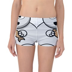 Bear Polar Bear Arctic Fish Mammal Boyleg Bikini Bottoms by Sudhe