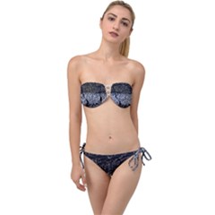 Asphalt Road  Twist Bandeau Bikini Set