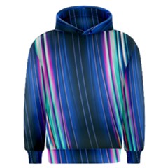 Abstract Fractal Pattern Lines Men s Overhead Hoodie by Pakrebo