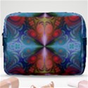 Fractal Fractal Background Design Make Up Pouch (Large) View1