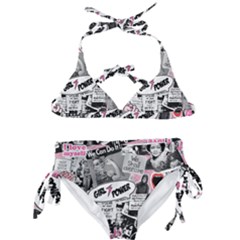 Feminism Collage  Kids  Classic Bikini Set by Valentinaart