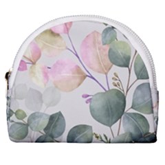 Peony To Be Horseshoe Style Canvas Pouch