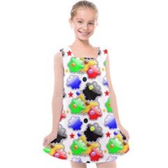 Pattern Background Wallpaper Design Kids  Cross Back Dress